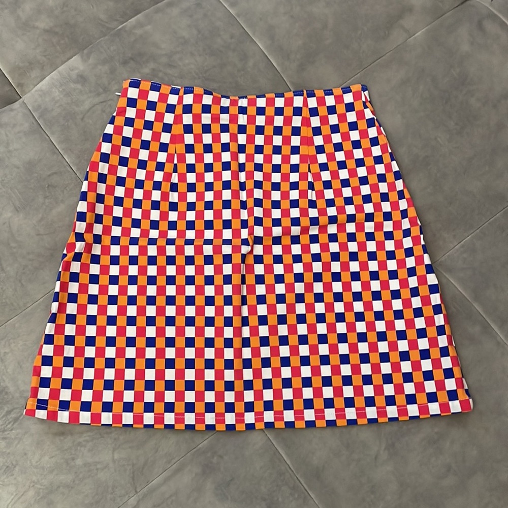 Social Tourist Plaid Skirt